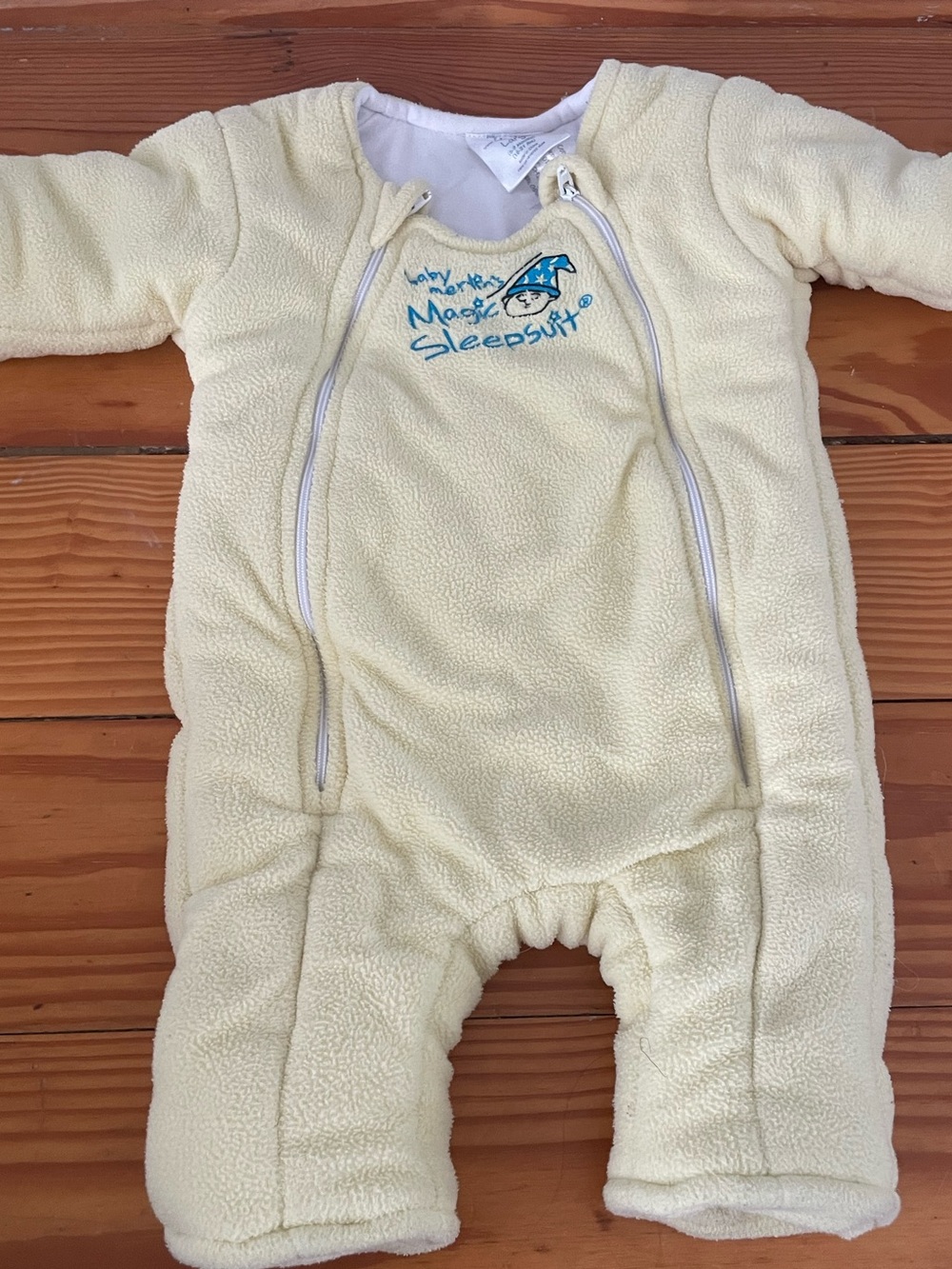 Baby Merlin Magic Sleepsuit Yellow 6-9Months